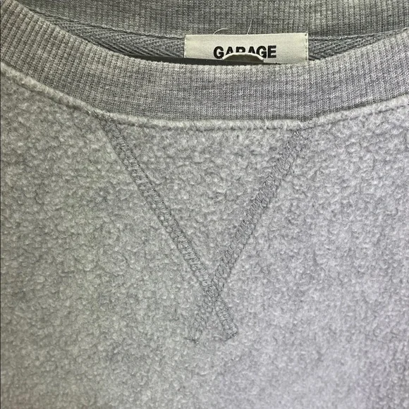 Garage Light Heather Gray Crewneck Sweatshirt - Women - Picture 3 of 6